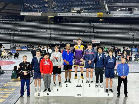 Ricky Colunga with his 6th place medal