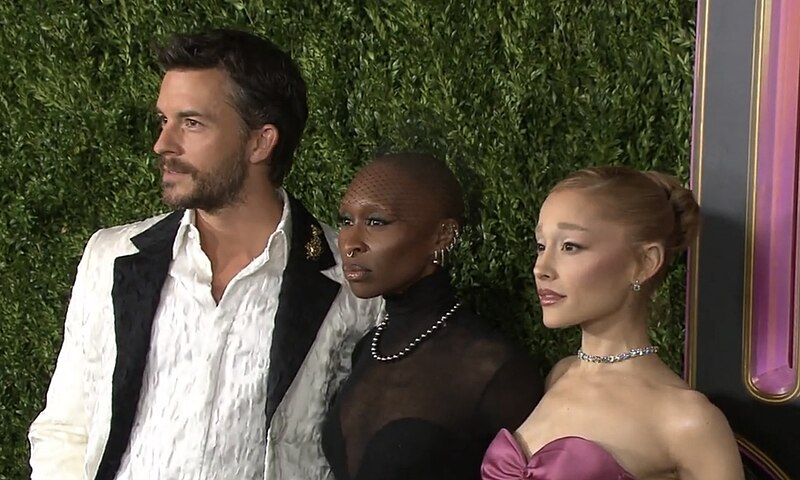 Jonathan Bailey, Cynthia Erivo, and Ariana Grande at the Wicked Special Screening in New York City

Photo via Wikimedia commons, by 	Our Movie Guide